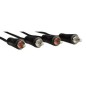 Hama 9 Audio Cable 25 M 2 X Rca